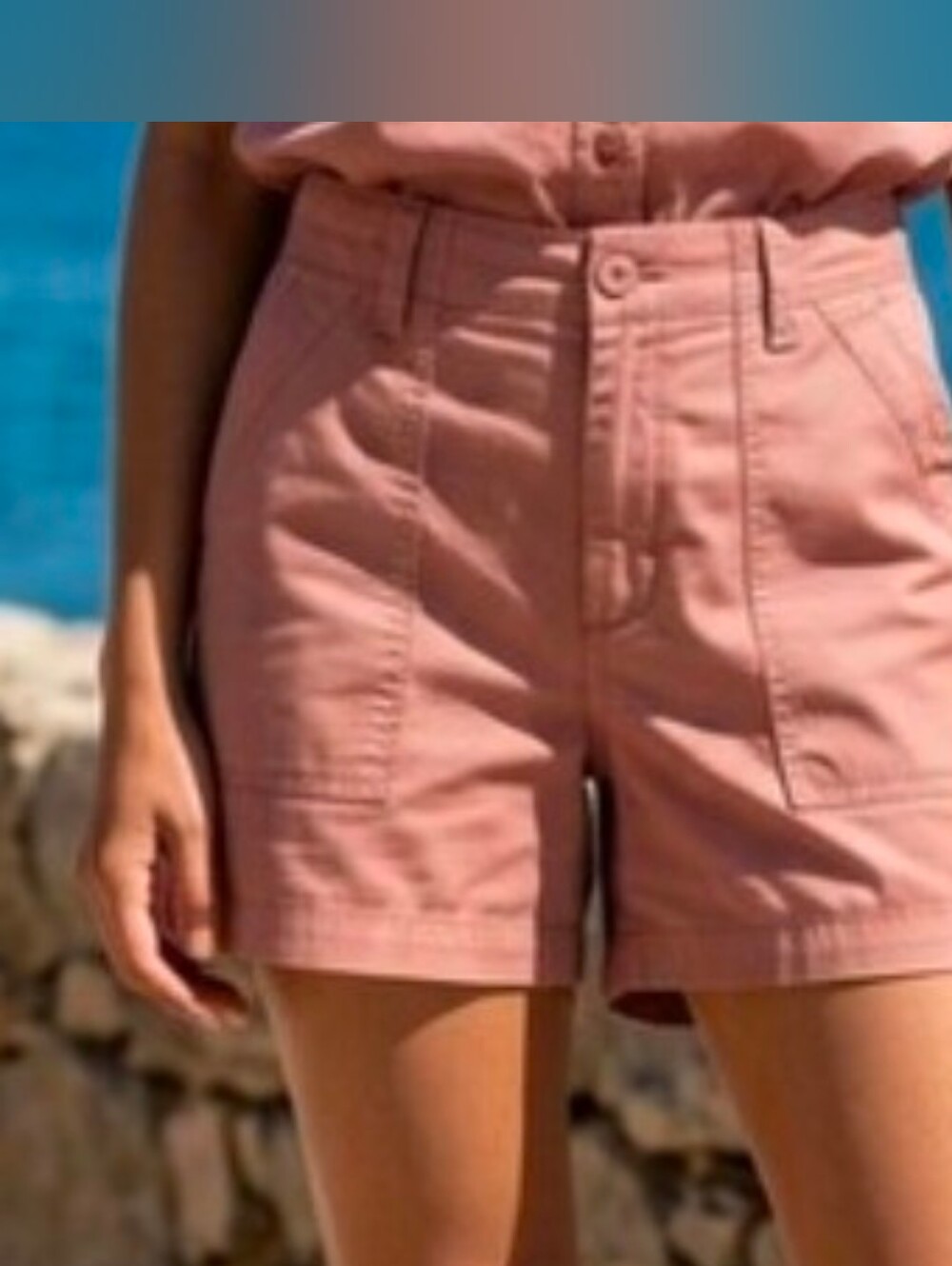 Magellan Women's Bermuda Shorts in Dusty Pink